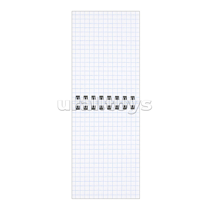 Блокнот А7 40л."Девочка в шапке" 65 г/м², клетка