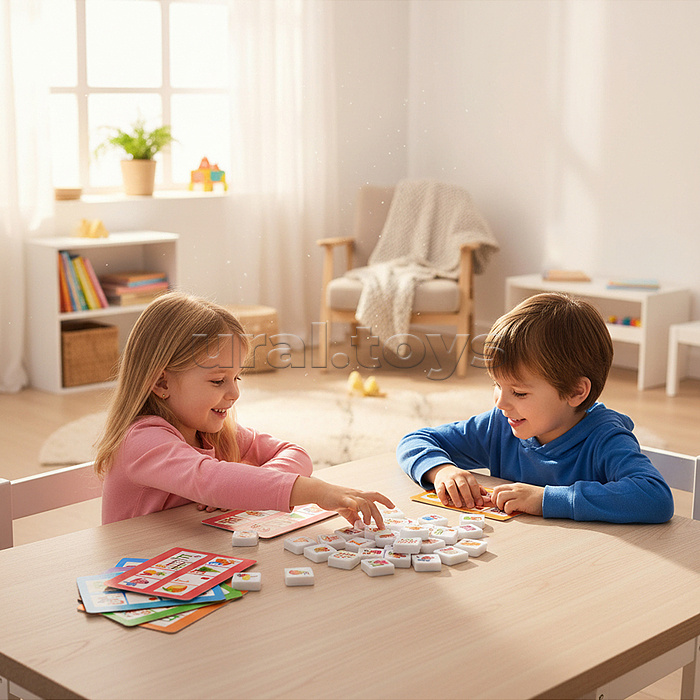 Лото дорожное "Азбука-Математика"