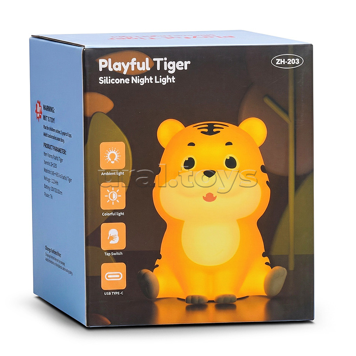 Ночник "Тигрёнок" в коробке