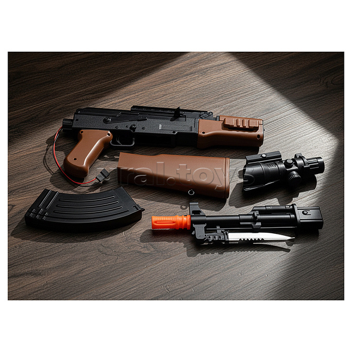 Автомат "Калашникова" с водными пульками, в коробке