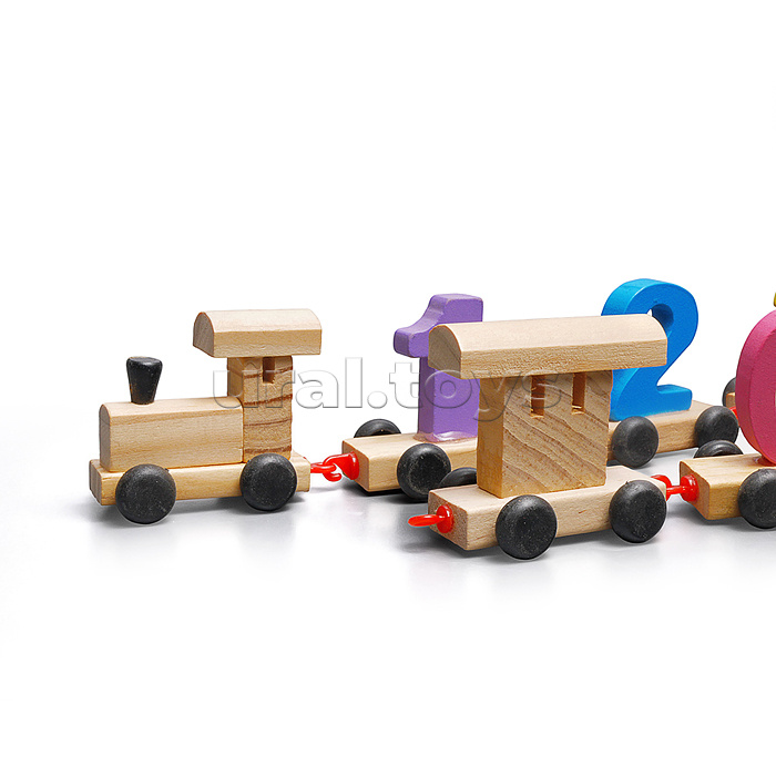 Паровоз "В мире животных"