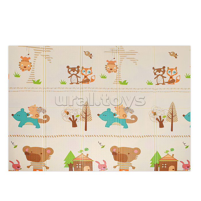 Коврик развивающий "В лесу и в океане" (180*200*0.8cm)