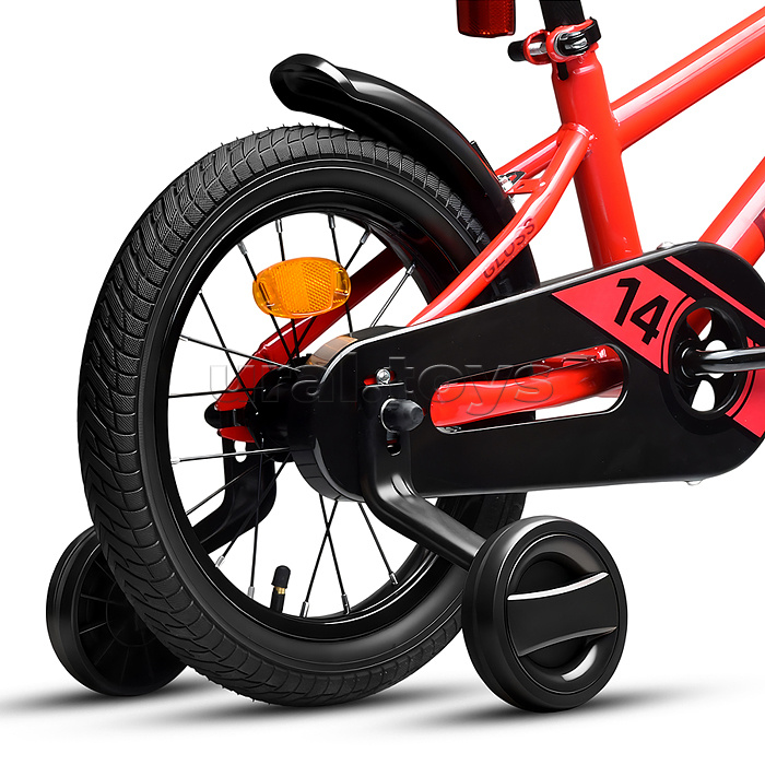 Велосипед 14" Rocket Gloss, цвет красный