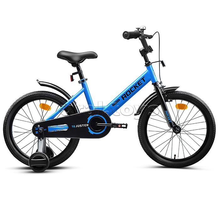 Велосипед 18" Rocket Juster, цвет синий