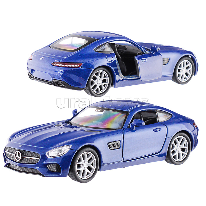 Машинка 1:38 Mercedeces-Benz AMG GT, пруж. мех., цвет в асс.