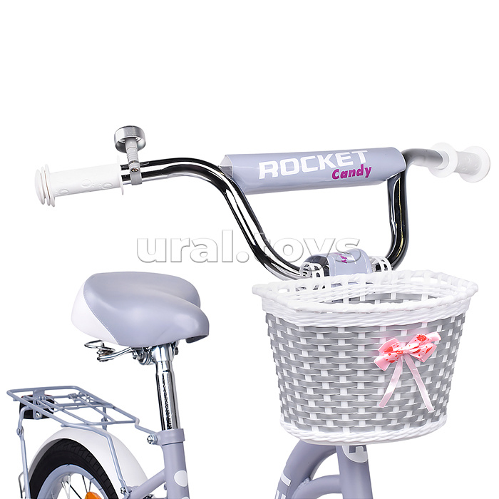 Велосипед 16" Rocket Candy, цвет серый Велосипед 16" Rocket Candy, цвет серый