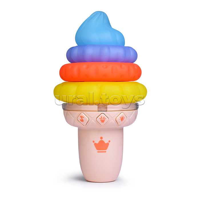 Игрушка развивающая "Яркая мороженка" в коробке