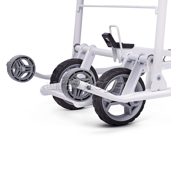 Коляска комбинированная "Наши детки 3-1К" (принт с динозавриками)