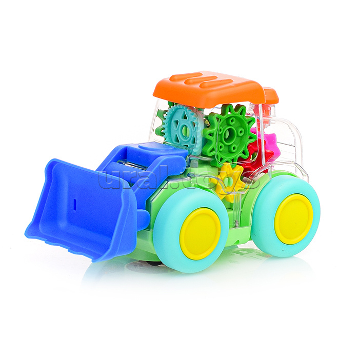 Спецтехника "Экскаватор" на батарейках, в коробке