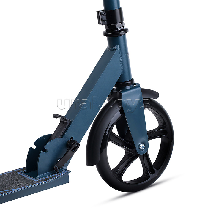 Самокат ROCKET, колеса PU 200 мм, ABEC 7, темно-синий