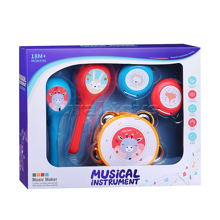 Набор инструментов "Веселая мелодия" в коробке