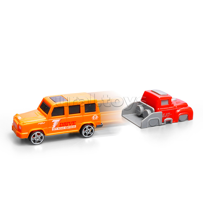 Набор машин "Катапультирующая служебная машина" в коробке