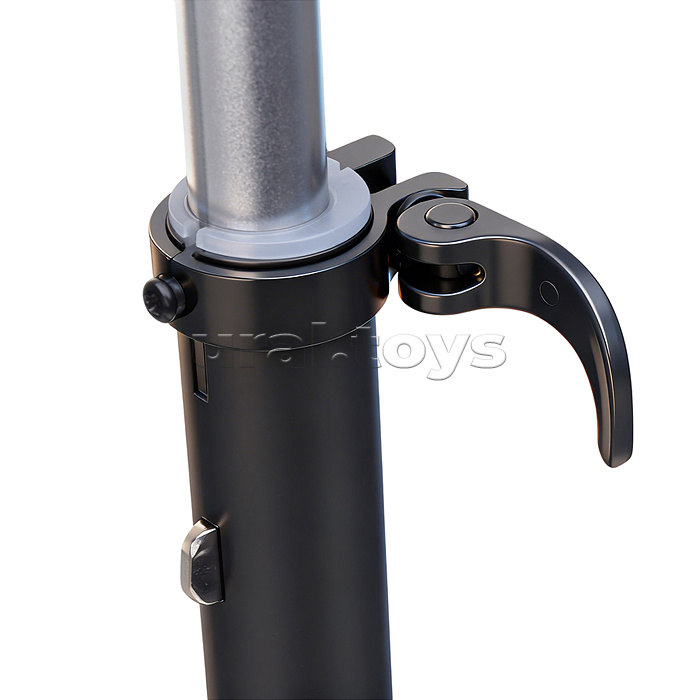 Самокат 3-х колесный ROCKET,колеса PU со светом, цвет синий