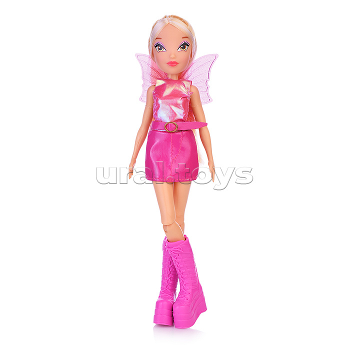Шарнирная кукла Winx Club Космическая Стелла с крыльями, 24 см