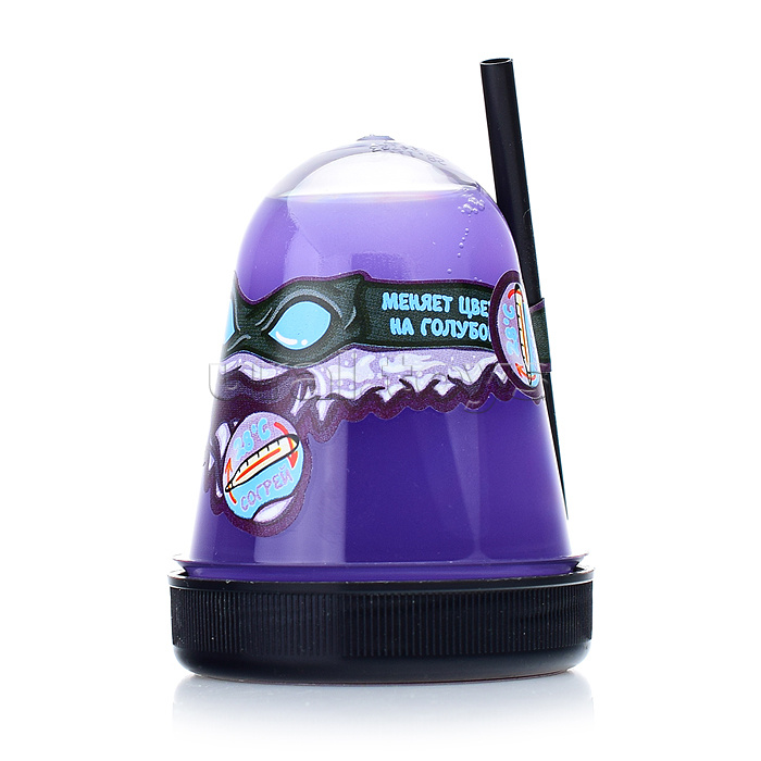 Лизун "Slime "Ninja", меняет цвет на голубой, 130 г.