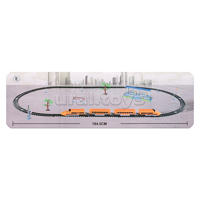 Железная дорога "Train set-2" в коробке Железная дорога "Train set-2" в коробке
