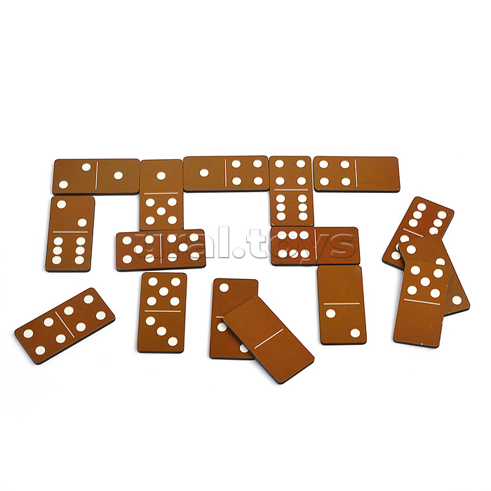 Домино деревянное "Far far land wood" 28 фишек