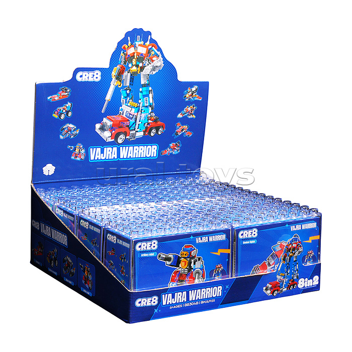 Конструктор "Робот-защитник" 8 в 1 в коробке