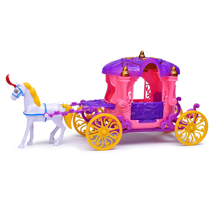 Набор карета "Путешествие в сказку-1" свет, звук, в коробке