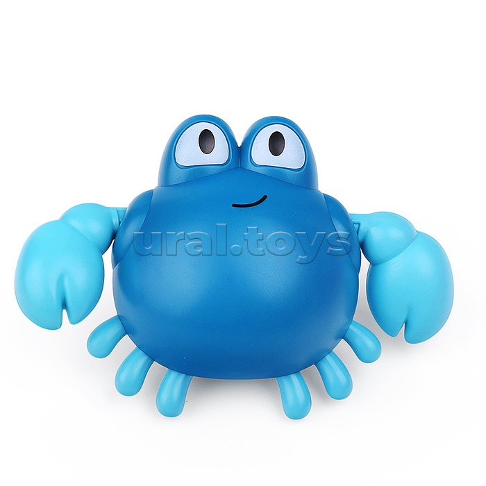 Игрушки для ванной заводные 3 шт (черепаха, краб, птичка)