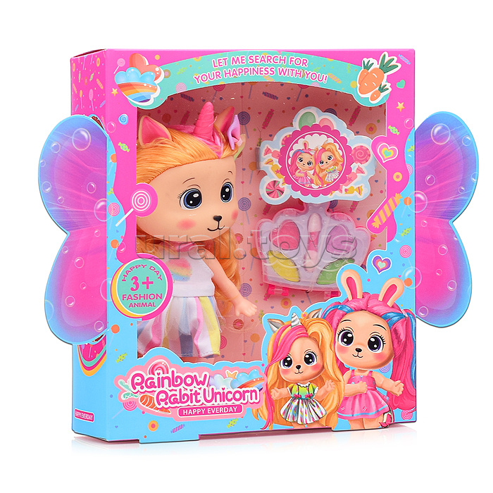 Кукла-единорожка "Синди" в коробке