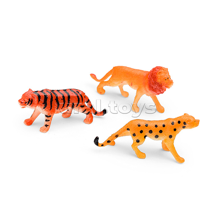 Набор из 10-ти диких животных в пакете "Рассказы о животных"