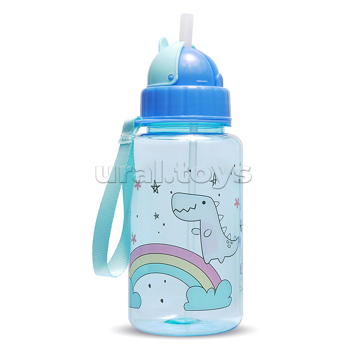 Бутылка "Динозаврик на радуге" 450 мл.