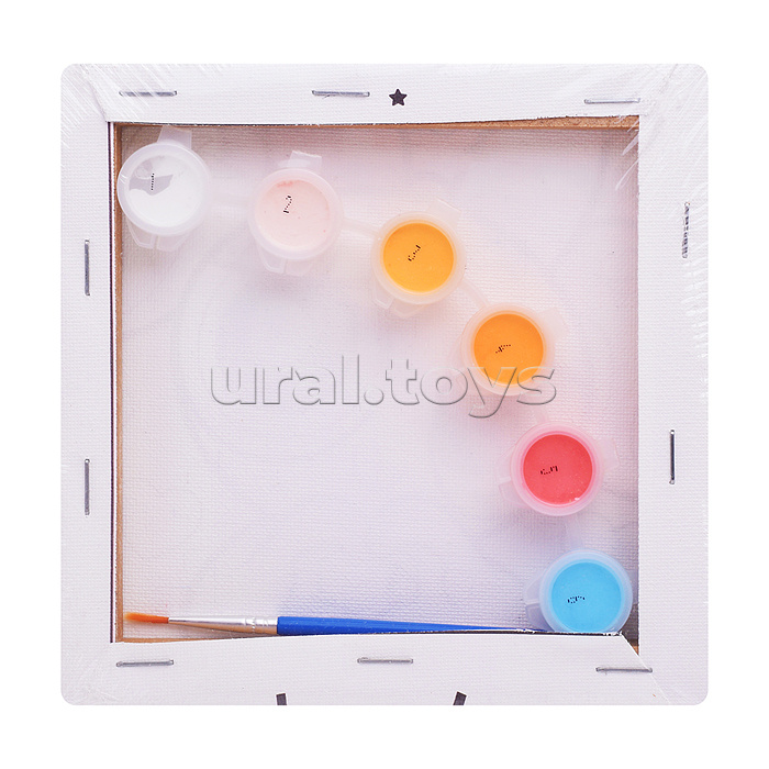 Картина по номерам "Крошка" 15х15см