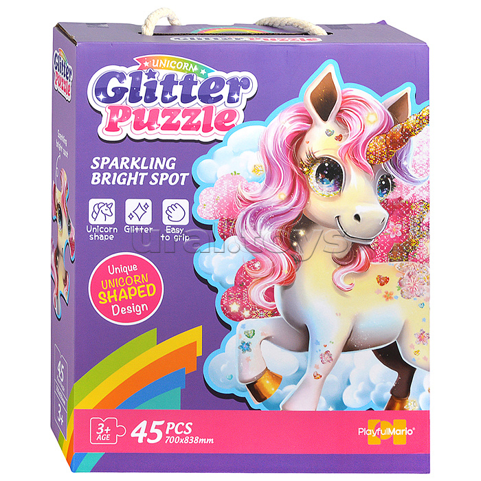 Пазл 45 "Волшебный единорог"