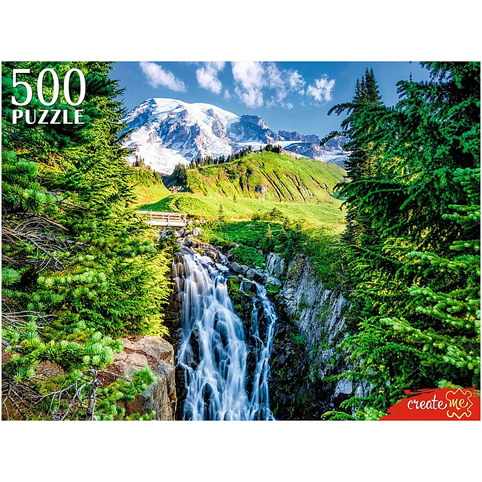 Пазлы 500 "Весна в горах" Пазлы 500 "Весна в горах"