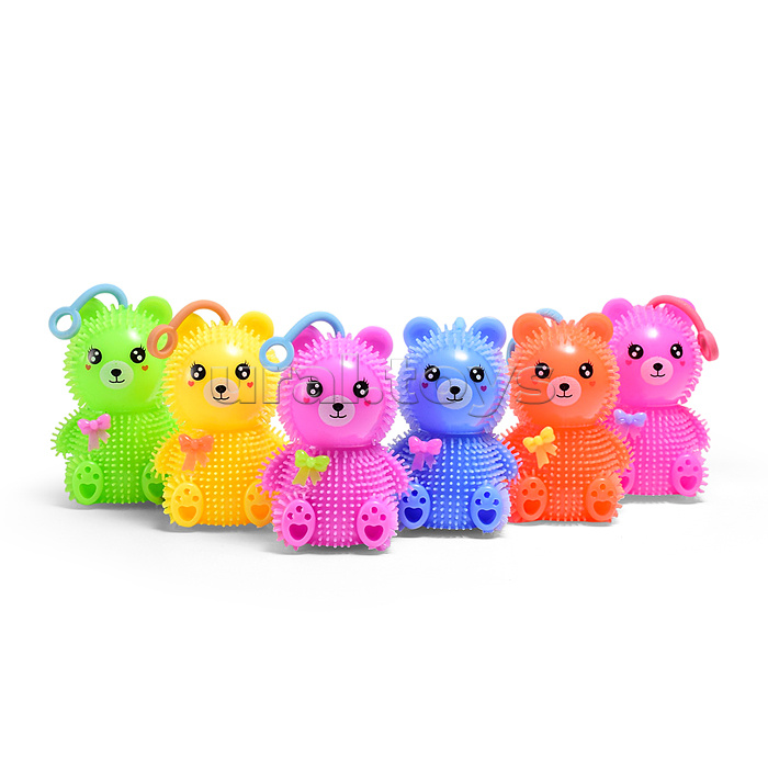 Игрушка-пищалка "Мишки" в коробке