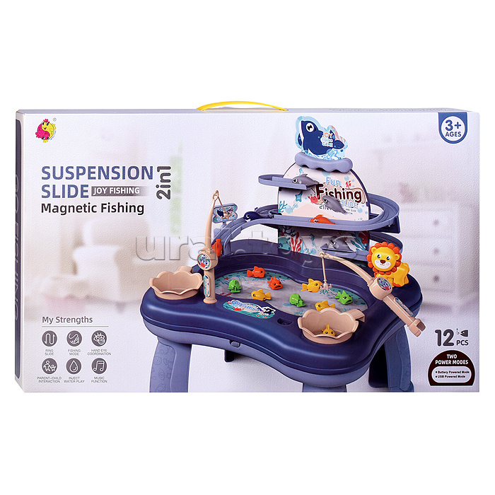 Набор рыбалка 7729B "Ловись рыбка" в коробке Набор рыбалка 7729B "Ловись рыбка" в коробке