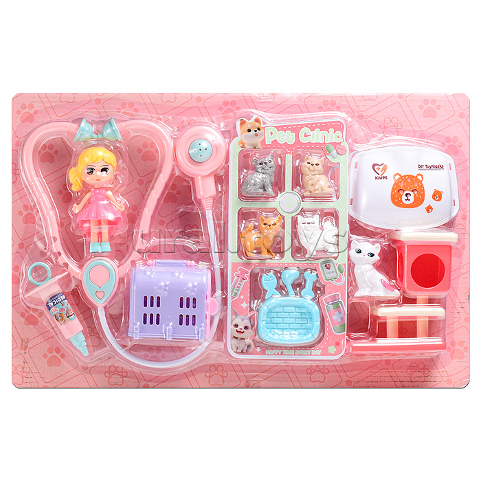 Набор доктор "Ветеринар" в коробке