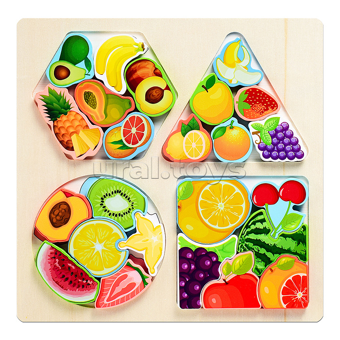 Пазл-вкладыш "Овощи"