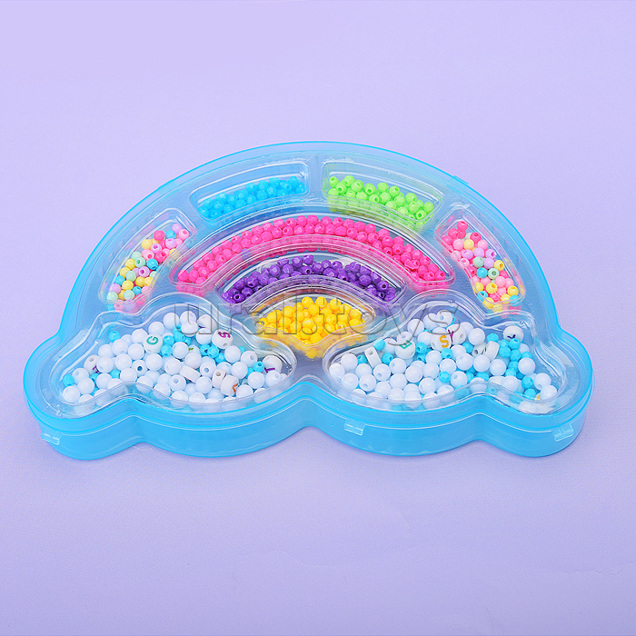 Набор создание украшений "Сердечко-радуга" в коробке