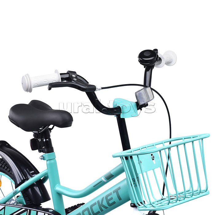 Велосипед 14" Rocket Basic, цвет бирюзовый