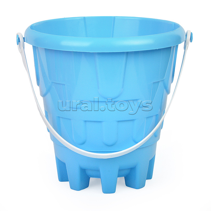 Набор песочный №8 (ведро+фомочки транспорт 4 шт.)