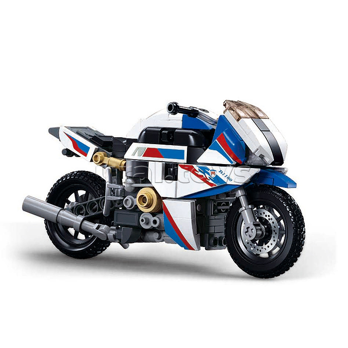 Конструктор "Спортивный мотоцикл  S1000MS" (242 дет.) в коробке
