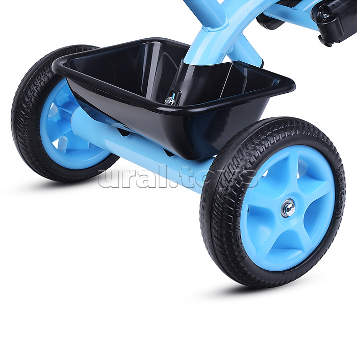 Велосипед 3-х колесный, голубой