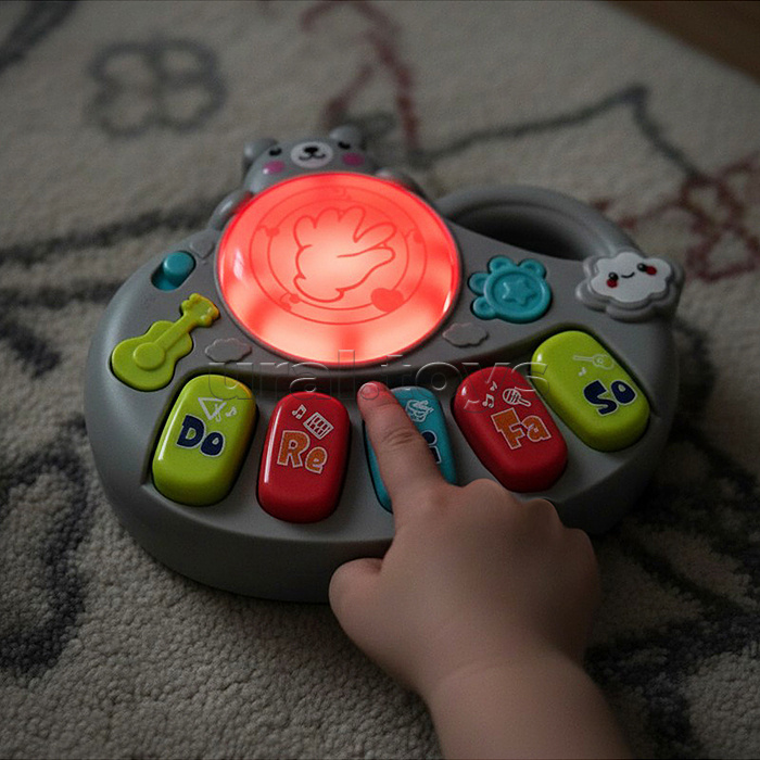 Игрушка музыкальная "Музыкальный мишка" звук, в коробке