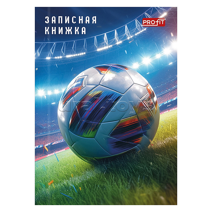 Записная книжка 48л. А7 "Футбольная тематика-1" перепл. 7БЦ, глянц. ламинация Записная книжка 48л. А7 "Футбольная тематика-1" перепл. 7БЦ, глянц. ламинация