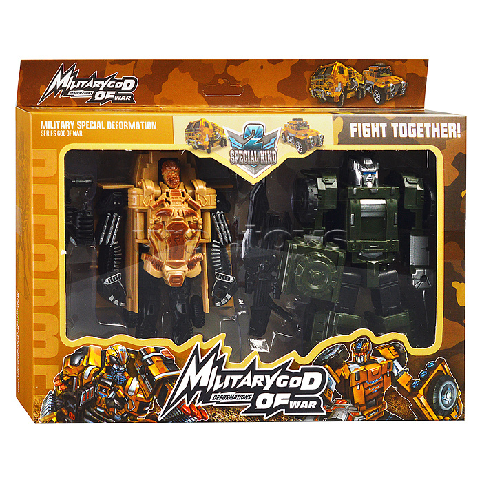 Робот "Броневик" трансформирующийся, в коробке