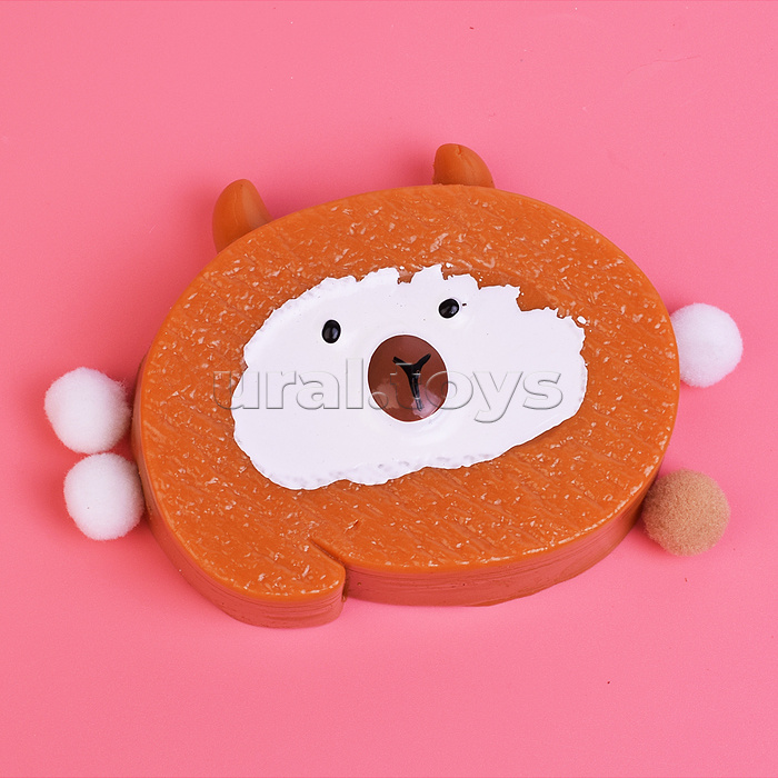 Игрушка-антистресс "Тосты с капибарой"