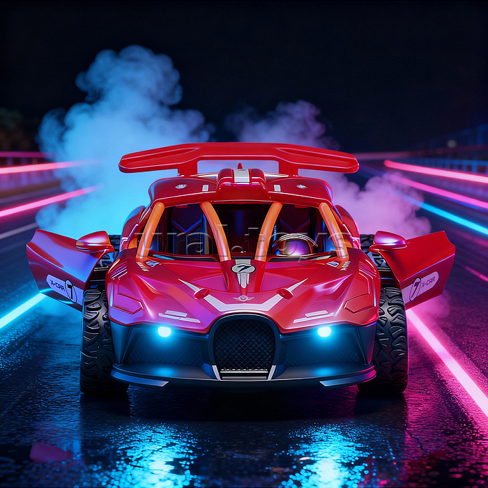 Машина "Экстремальные гонки" р/у,  27 MHz, в коробке