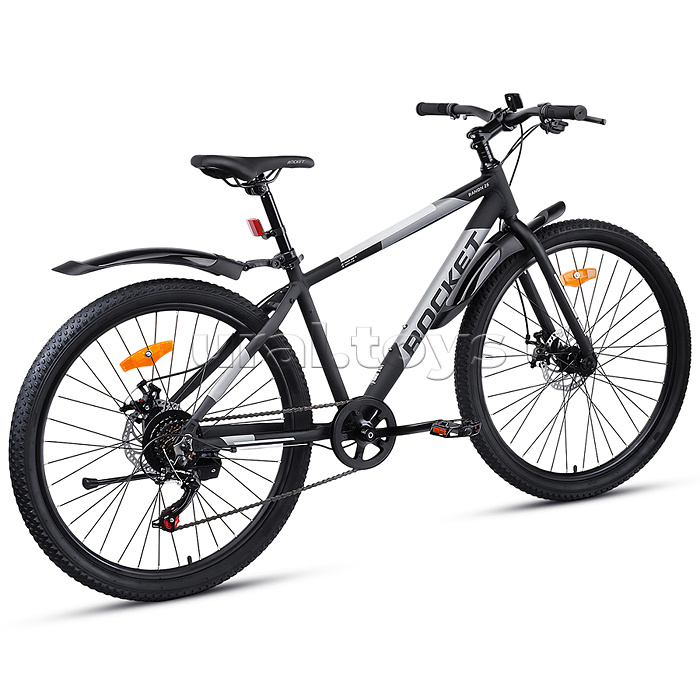 Велосипед 26" Rocket Ranon 26, цвет черный, размер 16"
