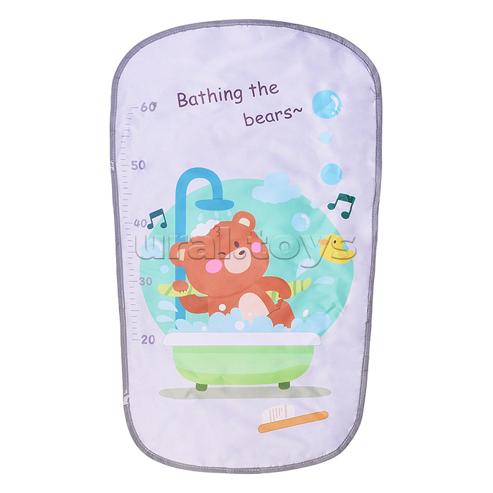 Коврик развивающий "Мишутка" с ростомером, в коробке