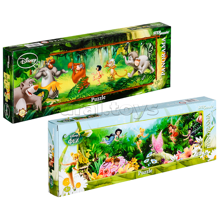 Пазлы 120 "Панорама" (Disney) Пазлы 120 "Панорама" (Disney)