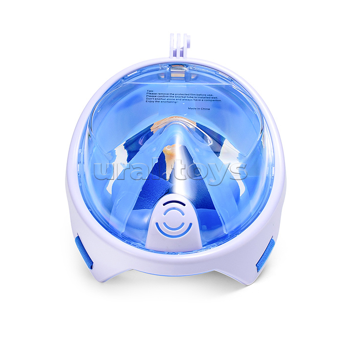 Маска для плавания и снорклинга с креплением для камеры