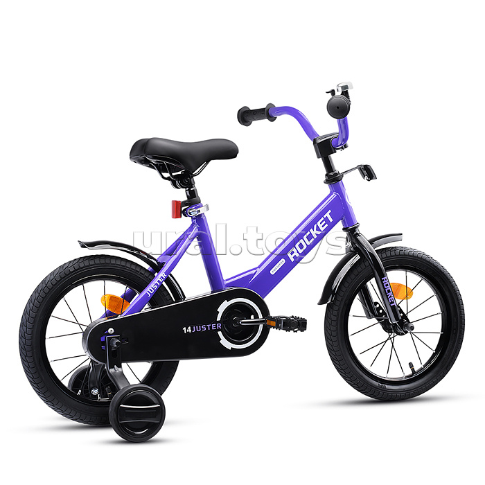 Велосипед 14" Rocket Juster, цвет фиолетовый