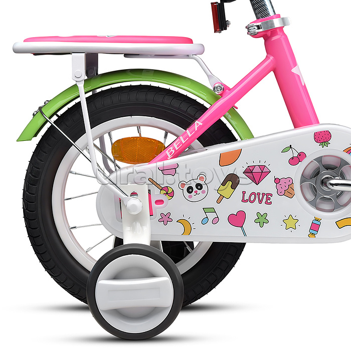 Велосипед 12" Rocket Bella, цвет розовый